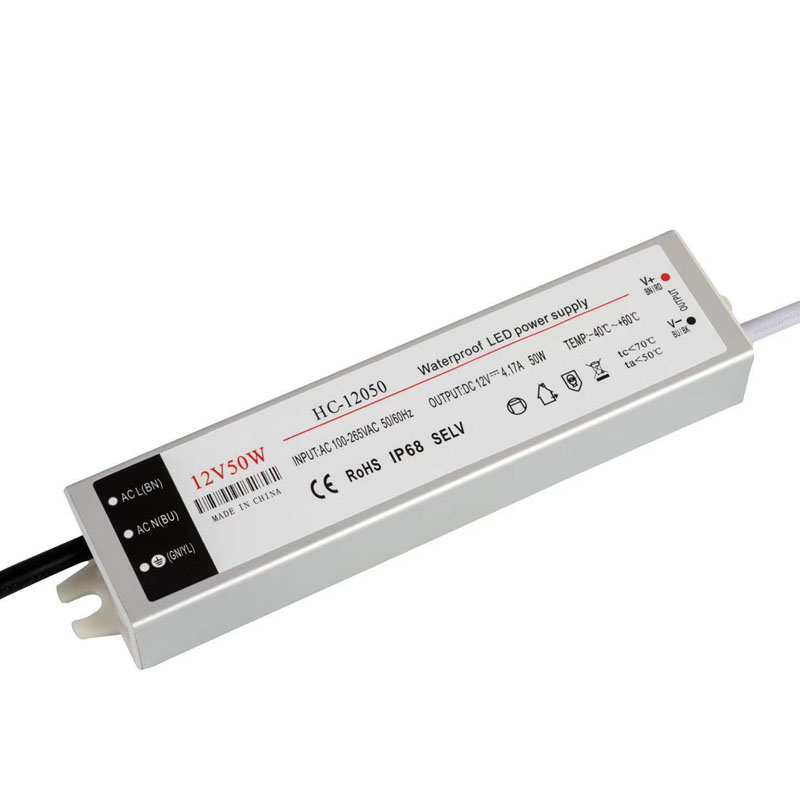 2A 24v50w konstante Spannungswasserdichtung staubdichtende LED-Stromversorgung